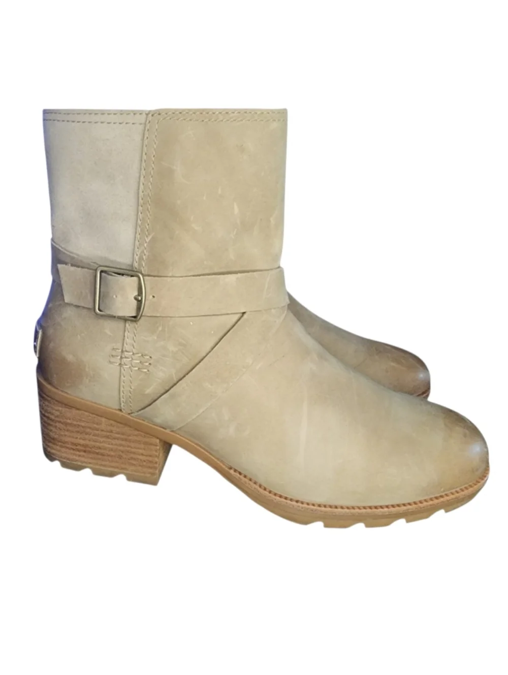 Sorel Kate Buckle Ankle Boot, Womens 9.5 - Picture 3 of 11